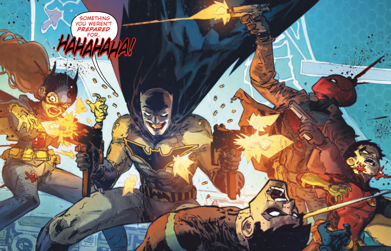 Illustration for article titled The Batman Who Laughs Is One of DC's Most Gruesome and Shocking Stories About the Dark Knight